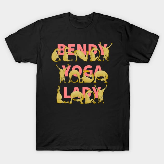 Yoga Pony T-Shirt by mailboxdisco
